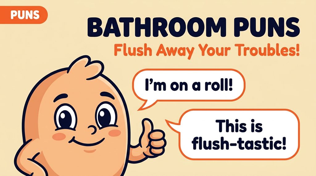 bathroom puns