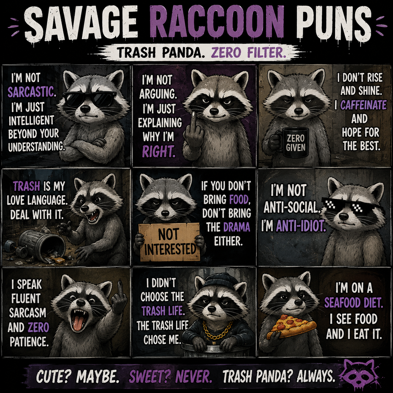 raccoon-puns
