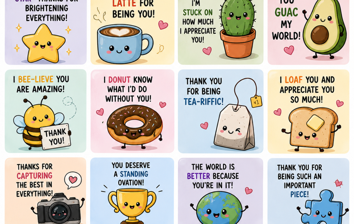 Funny Appreciation Puns: 175 Thank You Puns That Show Your Gratitude ❤️🙏2026