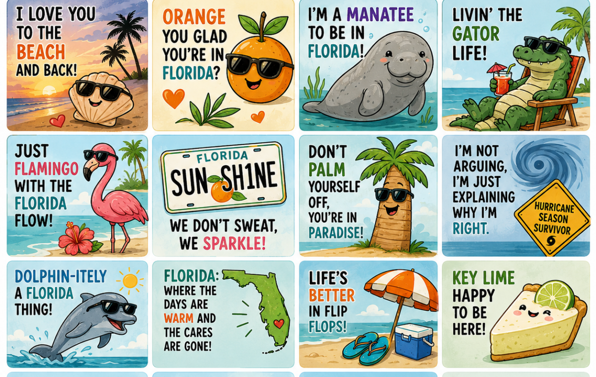 Funny Florida Puns: 75 Sunshine State Jokes That Will Make You Palm With Laughter 🌴😂2026