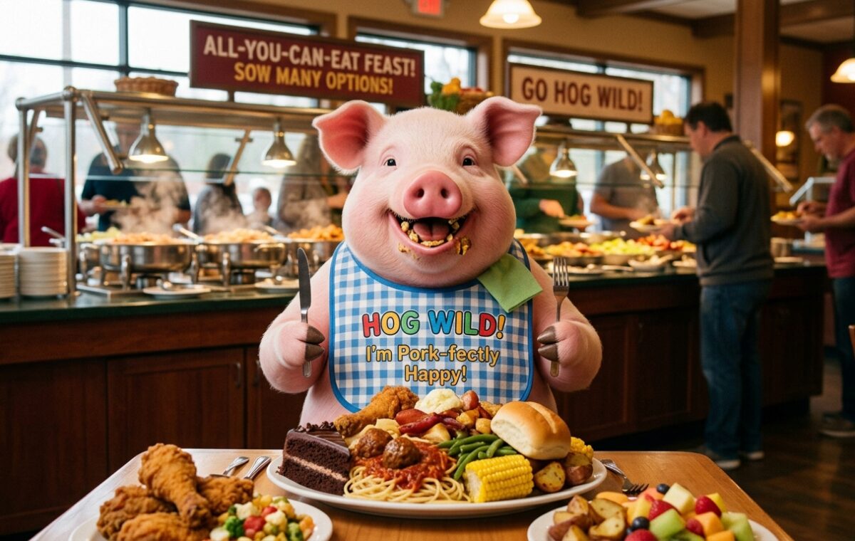 Funny Hungry Pig Puns: 175 Pig Puns That Are Hog-Wild for Food 🐷🍔😂2026