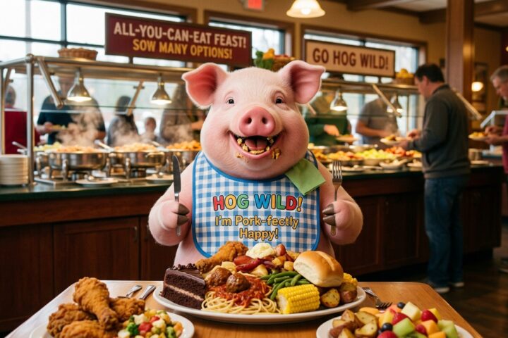 Funny Hungry Pig Puns: 175 Pig Puns That Are Hog-Wild for Food 🐷🍔😂2026