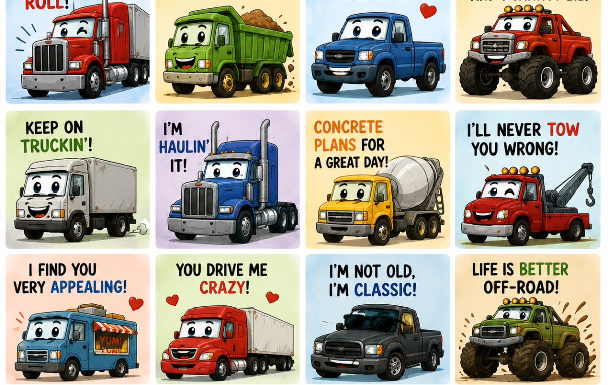 Funny Truck Puns: 175 Wheel-y Funny Truck Puns That Haul Big Laughs 🚛😂2026
