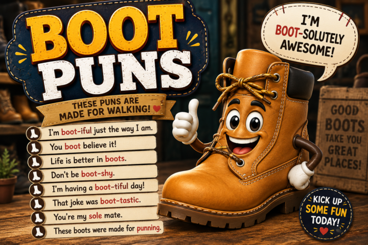 Funny 182 Boot Puns That Are Absolutely Boot-tiful 👢😂2026