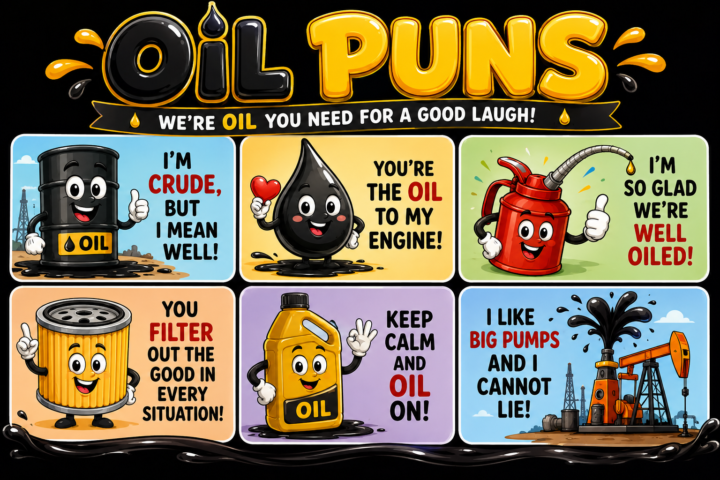 Funny Oil Puns: 182 Funny Oil Puns That Will Keep You Slick 😂🛢️2026