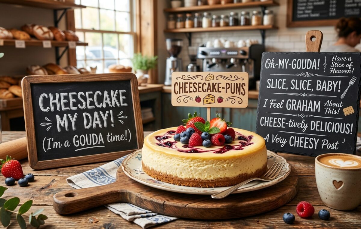 Funy 182 Cheesecake Puns That Are Absolutely Cheesy-Cake-Tastic 🍰😂2026
