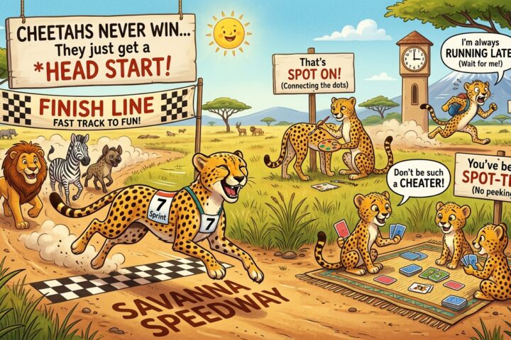 Funny 182 Cheetah Puns That Are Fast, Funny & Wildly Hilarious 🐆😂2026