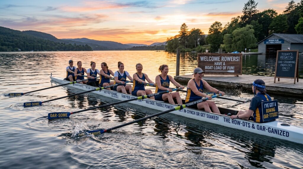 Rowing Puns for Kids