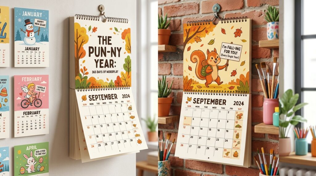 Weekend Calendar Puns 🎉