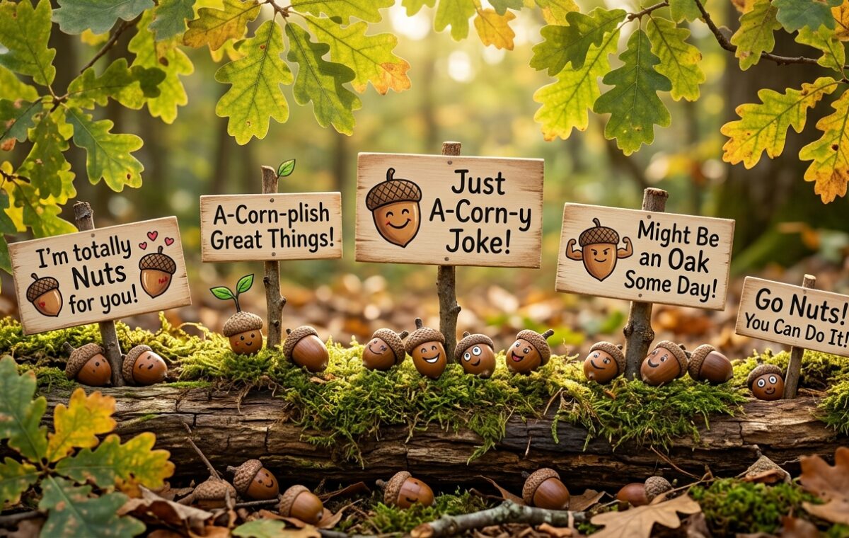 Funny 182 Acorn Puns That Are Totally Acorn-y 🌰😂 2026