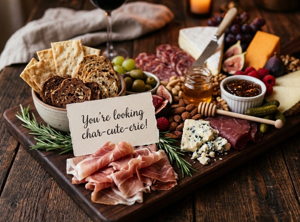Funny  Charcuterie Board Puns: 182 Charcuterie Board Puns That Are Gouda Enough to Share 🧀🍇2026