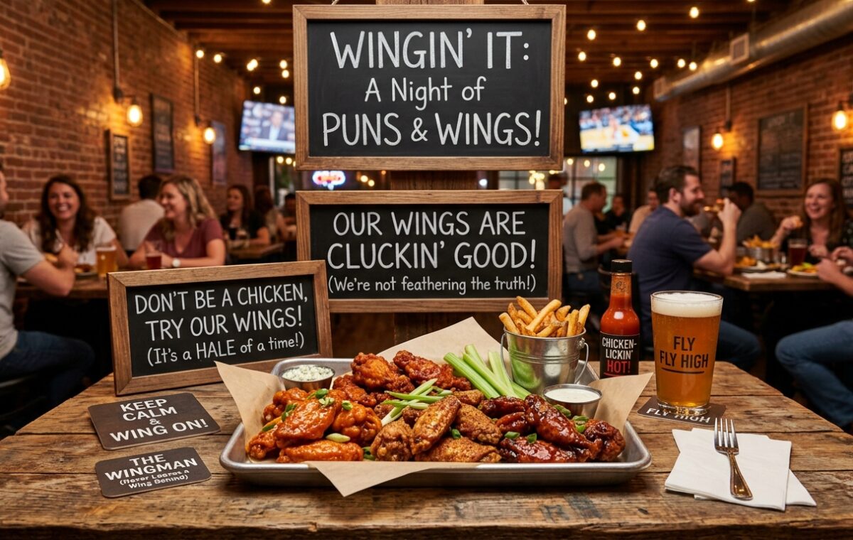 Funny 182 Chicken Wing Puns That Are Wing-sationally Funny 🍗😂2026
