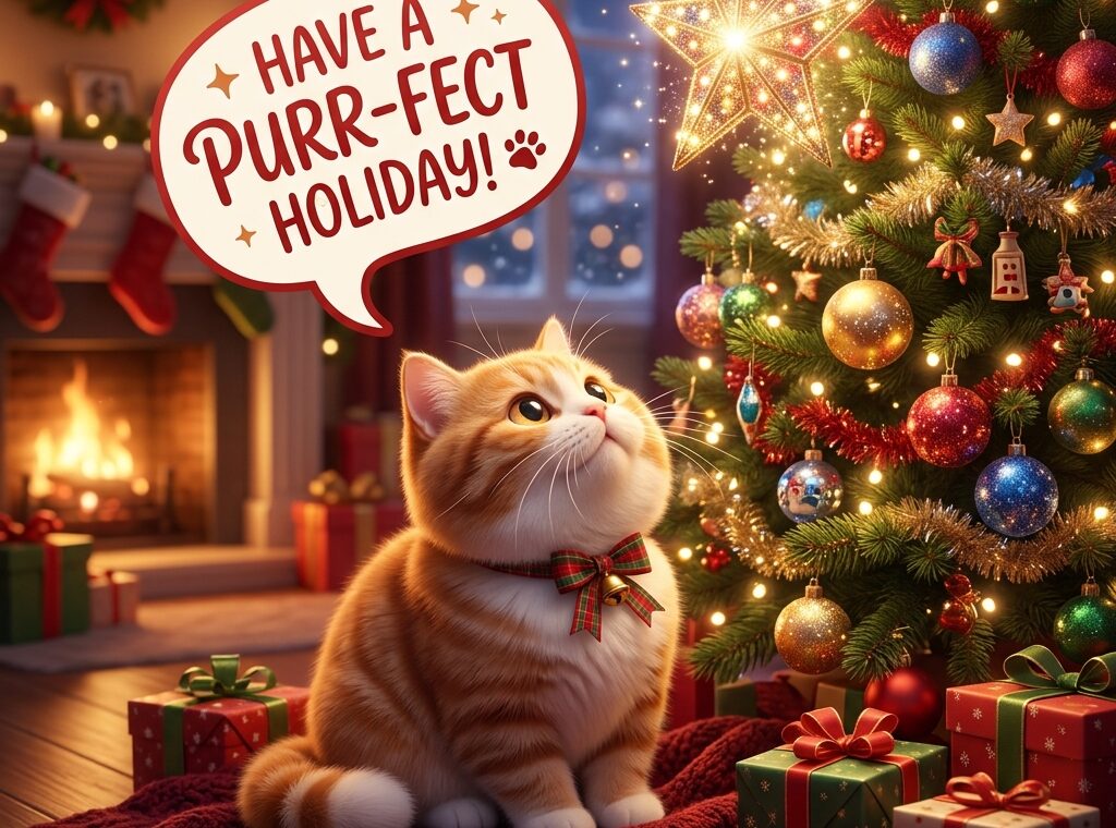 Funny Christmas Cat Puns: 182 Christmas Cat Puns That Are Purr-fect for the Holidays 🎄🐱2026