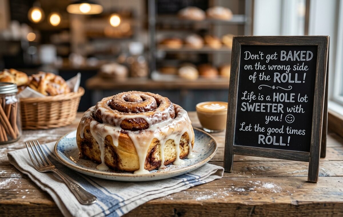 Funny 182 Cinnamon Roll Puns That Are Sweet, Sticky & Hilarious 🍥😂2026