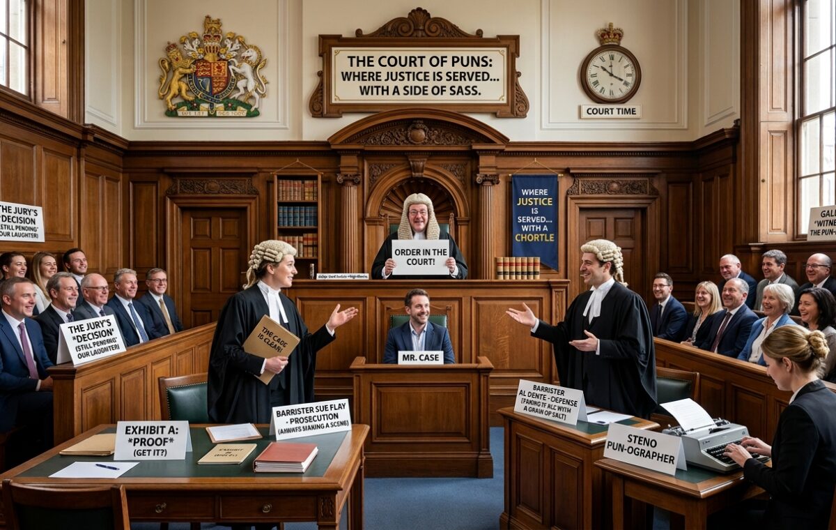 Funny 182 Court Puns That Are Guilty of Being Hilarious ⚖️😂2026