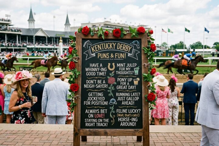 Funny182 Kentucky Derby Puns That Are Off to the Races 🐎🏇😂2026