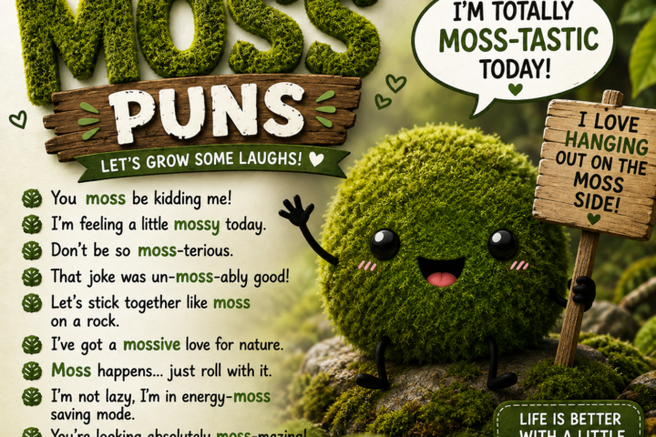 182 Moss Puns That Are Naturally Funny & Lichen Them a Lot πΏπ2026