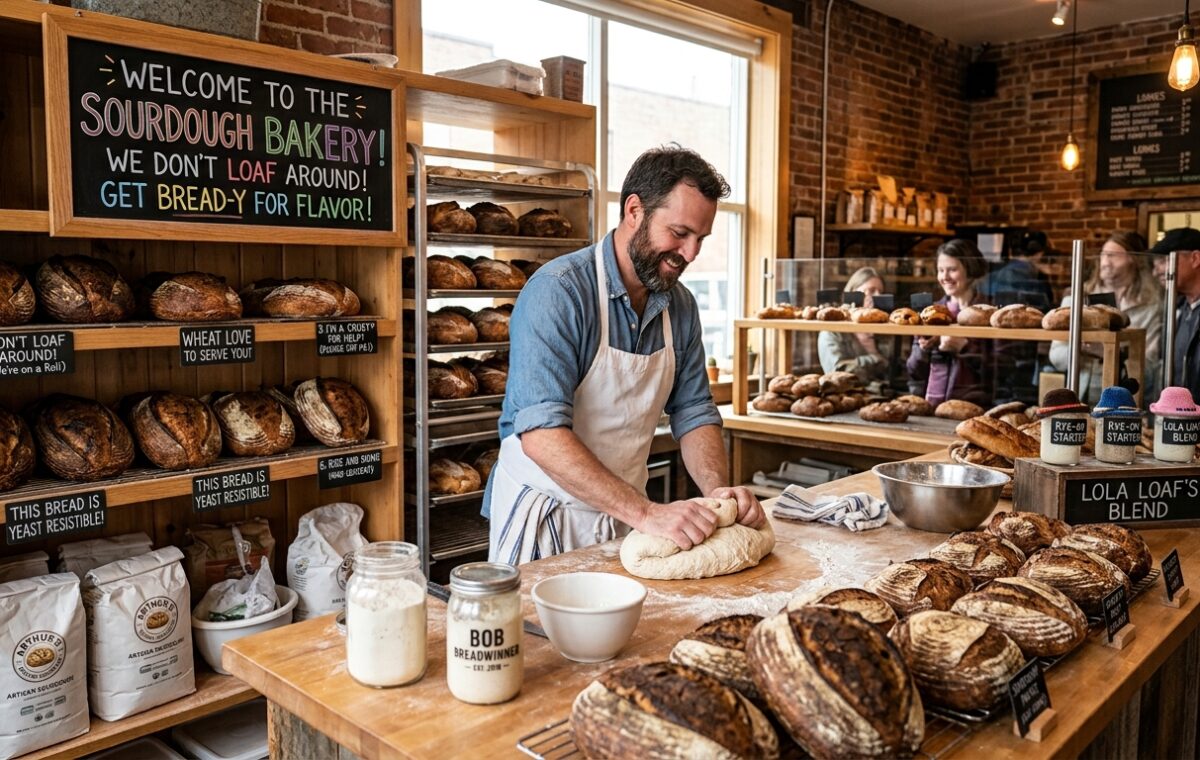 Funny 182 Sourdough Puns That Are Seriously Bread-tastic 🍞😂2026